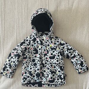 Burton Kids Winter Jacket - Black and White Pattern